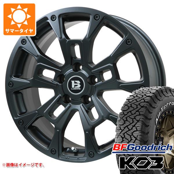 【タイヤ交換対象】RAV4 50系用 サマータイヤ BFグッドリッチ オールテレーンT/A KO3 LT265/65R17 116/113S ホワイトレター Bラグナス BRD 7.0-17 タイヤホイール4本セット｜タイヤマックス
