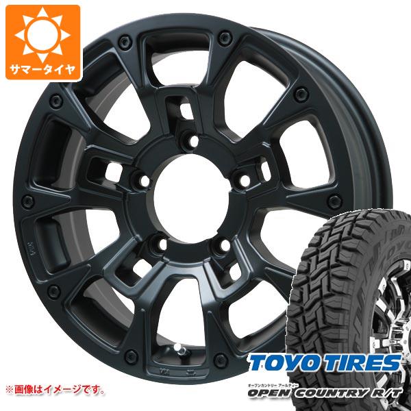 【タイヤ交換対象】5本セット ジムニーシエラ JB74W用 サマータイヤ トーヨー オープンカントリー R/T 235/70R16 106Q ホワイトレター Bラグナス BRD 5.5-16 タイヤホイール5本セット|タイヤマックス