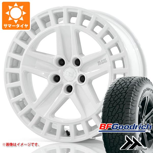 【タイヤ交換対象】5本セット ランドローバー ディフェンダー L663用 サマータイヤ BFグッドリッチ トレールテレーンT/A 275/55R20 113T アウトラインホワイトレター ブラックライノ オールストン タイヤホイール5本セット|タイヤマックス