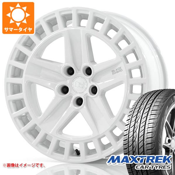 【タイヤ交換対象】ランドローバー ディフェンダー L663用 サマータイヤ マックストレック フォルティス T5 275/55R20 117V XL ブラックライノ オールストン タイヤホイール4本セット