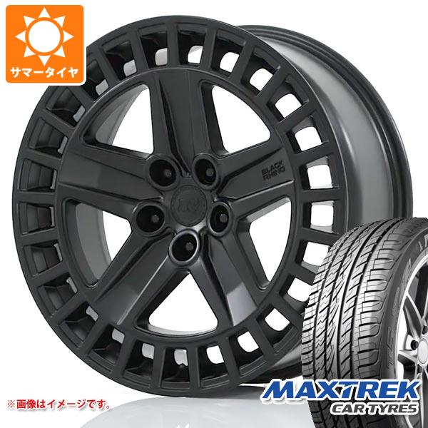 【タイヤ交換対象】5本セット ランドローバー ディフェンダー L663用 サマータイヤ マックストレック フォルティス T5 275/55R20 117V XL ブラックライノ オールストン タイヤホイール5本セット|タイヤマックス