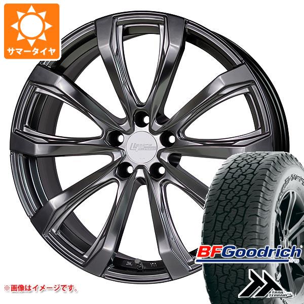 【タイヤ交換対象】クラウン クロスオーバー 35系用 サマータイヤ BFグッドリッチ トレールテレーンT/A 225/60R18 100H ブラックレター シュティッヒ レグザス フォージド FS-01 7.5-18 タイヤホイール4本セット
