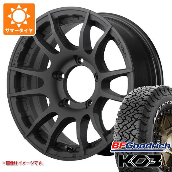 【タイヤ交換対象】5本セット スズキ ジムニーノマド JC74W用 サマータイヤ BFグッドリッチ オールテレーンT/A KO3 LT215/70R16 100/97S ホワイトレター レイズ グラムライツ 57XR-X 6.0-16 タイヤホイール5本セット