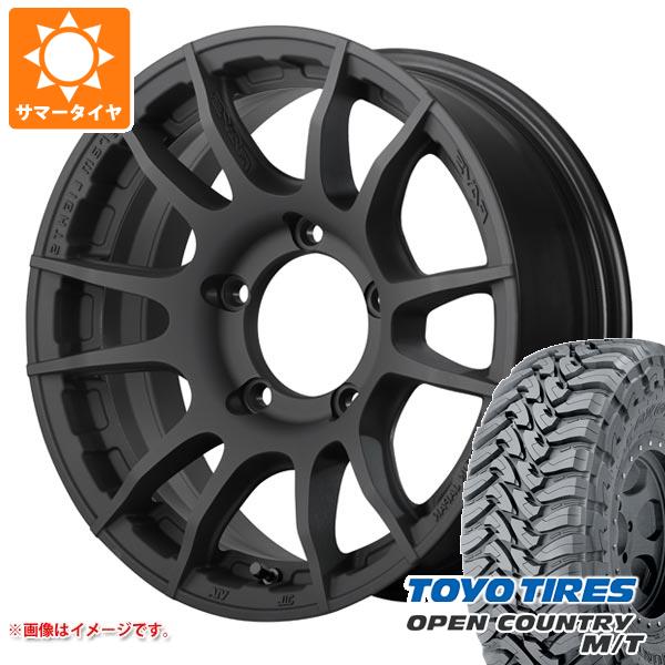 【タイヤ交換対象】スズキ ジムニーノマド JC74W用 サマータイヤ トーヨー オープンカントリー M/T LT225/75R16 103/100Q ホワイトレター レイズ グラムライツ 57XR-X 6.0-16 タイヤホイール4本セット