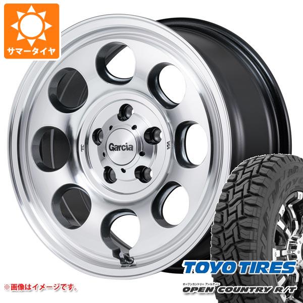 【タイヤ交換対象】CX-5 KE/KF系用 サマータイヤ トーヨー オープンカントリー R/T 235/70R16 106Q ホワイトレター ガルシア パーム8 7.0-16 タイヤホイール4本セット