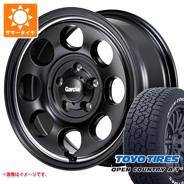 【タイヤ交換対象】2026年製 サマータイヤ 215/70R16 100T トーヨー オープンカントリー A/T3 ホワイトレター ガルシア パーム8 7.0-16 タイヤホイール4本セット｜タイヤマックス