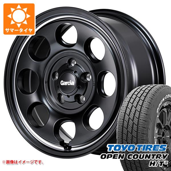 【タイヤ交換対象】ミツビシ デリカD5用 2026年製 サマータイヤ トーヨー オープンカントリー H/T2 215/70R16 100H ホワイトレター ガルシア パーム8 7.0-16 タイヤホイール4本セット｜タイヤマックス