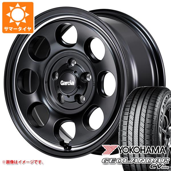 【タイヤ交換対象】2026年製 サマータイヤ 225/70R16 103H ヨコハマ ジオランダー CV G058 ガルシア パーム8 7.0-16 タイヤホイール4本セット