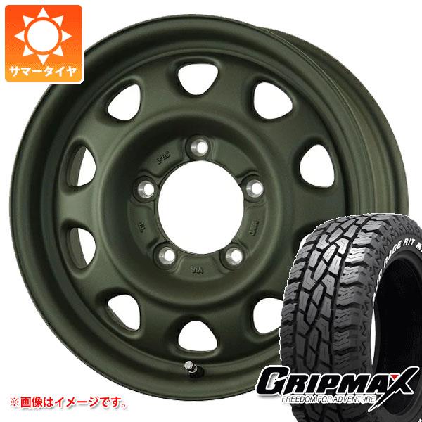 【タイヤ交換対象】5本セット ジムニー JB64W用 サマータイヤ グリップマックス マッドレイジ R/T MAX LT215/70R16 100/97R ホワイトレター ランドフット SWZ 5.5-16 タイヤホイール5本セット｜タイヤマックス
