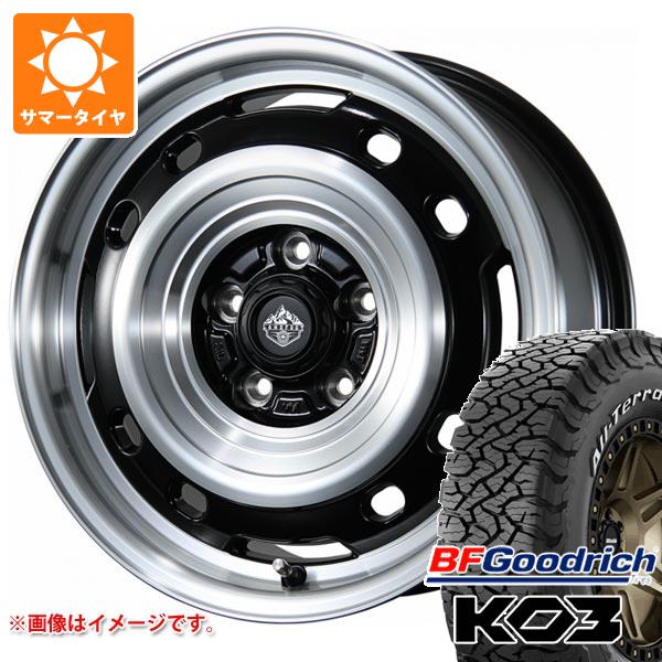 【タイヤ交換対象】サマータイヤ 225/70R16 102/99S BFグッドリッチ オールテレーンT/A KO3 ホワイトレター ランドフット XFG 7.0-16 タイヤホイール4本セット