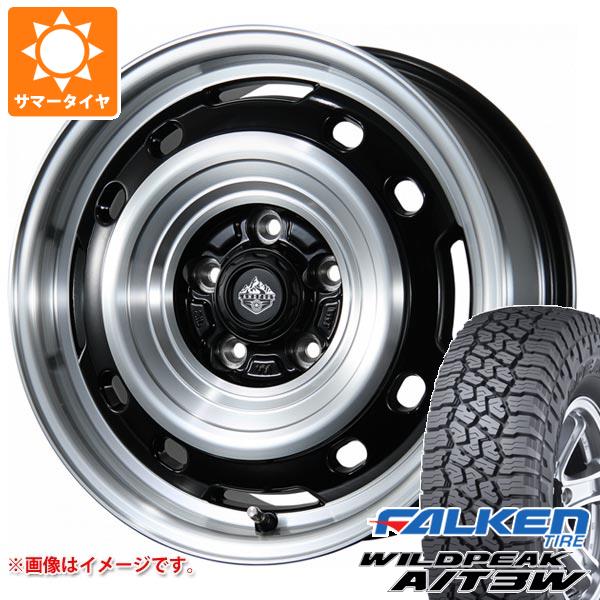 【タイヤ交換対象】CX-5 KE/KF系用 サマータイヤ ファルケン ワイルドピーク A/T3W 235/70R16 109T XL ランドフット XFG 7.0-16 タイヤホイール4本セット|タイヤマックス