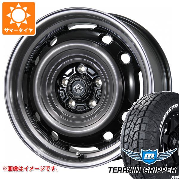 【タイヤ交換対象】5本セット ジープ ラングラー JK/JL系用 サマータイヤ モンスタ テレーングリッパー LT285/70R17 121/118R ホワイトレター ランドフット XFG タイヤホイール5本セット|タイヤマックス