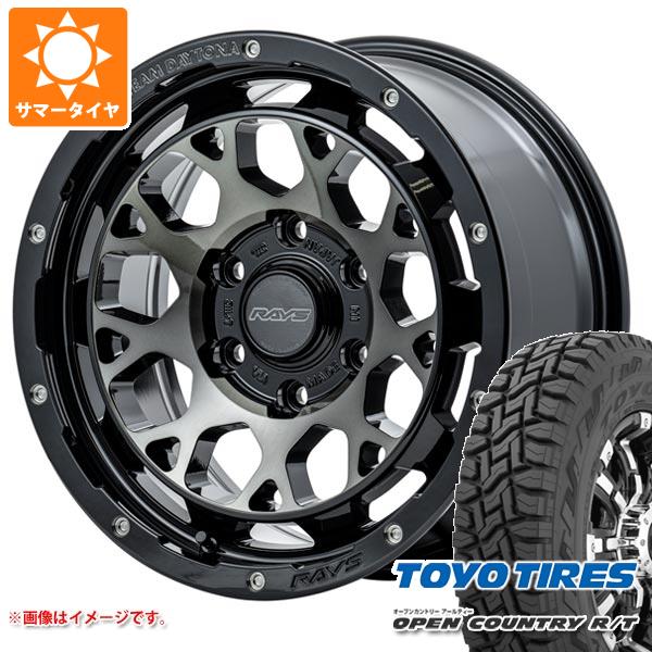 【タイヤ交換対象】ハイエース 200系用 2026年製 サマータイヤ トーヨー オープンカントリー R/T 215/65R16C 109/107Q ホワイトレター レイズ デイトナ M9+ 6.5-16 タイヤホイール4本セット｜タイヤマックス