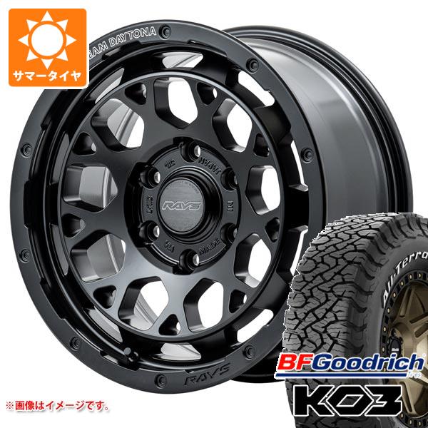 【タイヤ交換対象】5本セット FJクルーザー 10系用 2026年製 サマータイヤ BFグッドリッチ オールテレーンT/A KO3 LT265/70R17 118/115S ホワイトレター レイズ デイトナ M9+ 8.0-17 タイヤホイール5本セット｜タイヤマックス