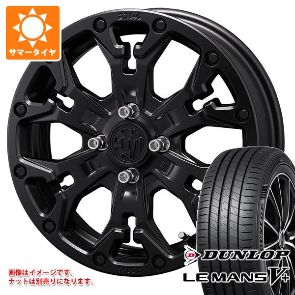 【タイヤ交換対象】サマータイヤ 165/50R15 73V ダンロップ ルマン5 LM5+ クリムソン MG ゴーレム ジュニア 4.5-15 タイヤホイール4本セット|タイヤマックス