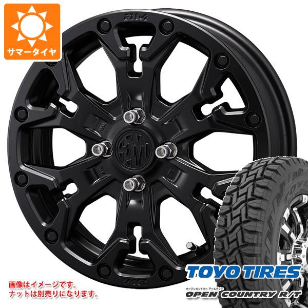 【タイヤ交換対象】ライズ用 2026年製 サマータイヤ トーヨー オープンカントリー R/T 215/65R16C 109/107Q ホワイトレター クリムソン MG ゴーレム ジュニア 6.0-16 タイヤホイール4本セット|タイヤマックス
