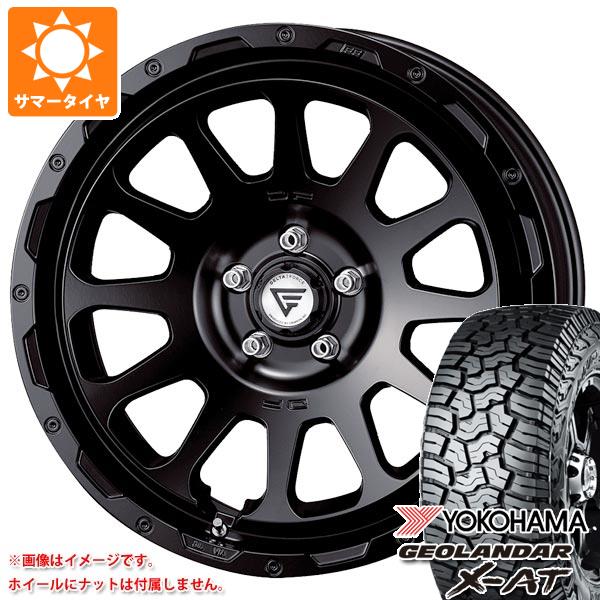 【タイヤ交換対象】トヨタ ランドクルーザー250用 サマータイヤ ヨコハマ ジオランダー X-AT G016 265/65R18 114T ブラックレター デルタフォース オーバル 8.0-18 タイヤホイール4本セット 194,101円