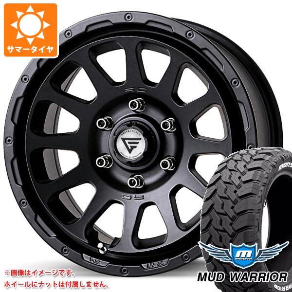 【タイヤ交換対象】ランドクルーザー200用 サマータイヤ モンスタ マッドウォーリアー LT285/50R20 119/116Q ホワイトレター デルタフォース オーバル 9.0-20 タイヤホイール4本セット