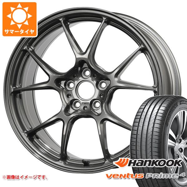 【タイヤ交換対象】サマータイヤ 215/45R17 91W XL ハンコック ベンタス プライム4 K135 TWS モータースポーツ T66-F プロ2 プラス GR86/BRZ用 7.5-17 タイヤホイール4本セット