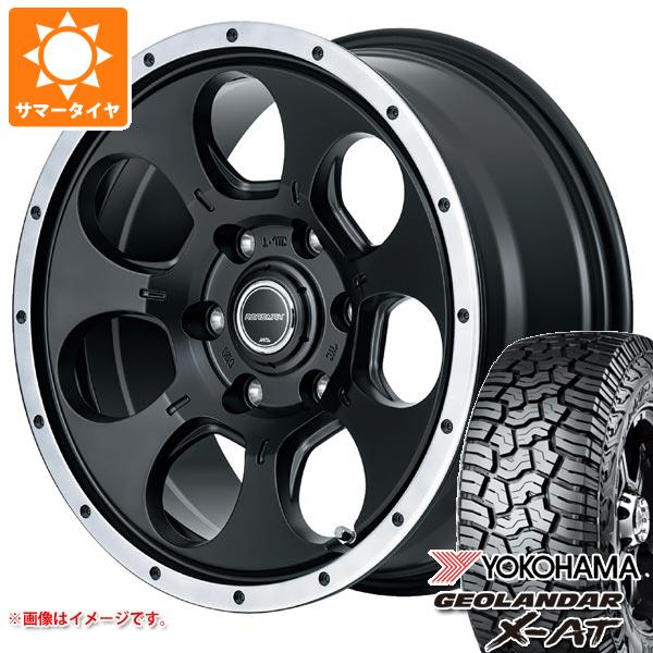 【タイヤ交換対象】ハイエース 200系用 2026年製 サマータイヤ ヨコハマ ジオランダー X-AT G016 195/80R15 107/105N LT アウトラインホワイトレター G016A ロードマックス WO-7 6.0-15 タイヤホイール4本セット