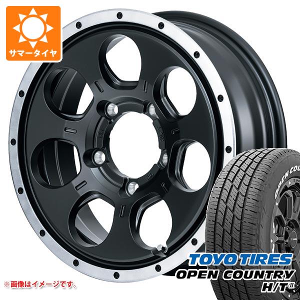 【タイヤ交換対象】スズキ ジムニー JB64W用 2026年製 サマータイヤ トーヨー オープンカントリー H/T2 215/70R16 100H ホワイトレター ロードマックス WO-7 5.5-16 タイヤホイール4本セット|タイヤマックス