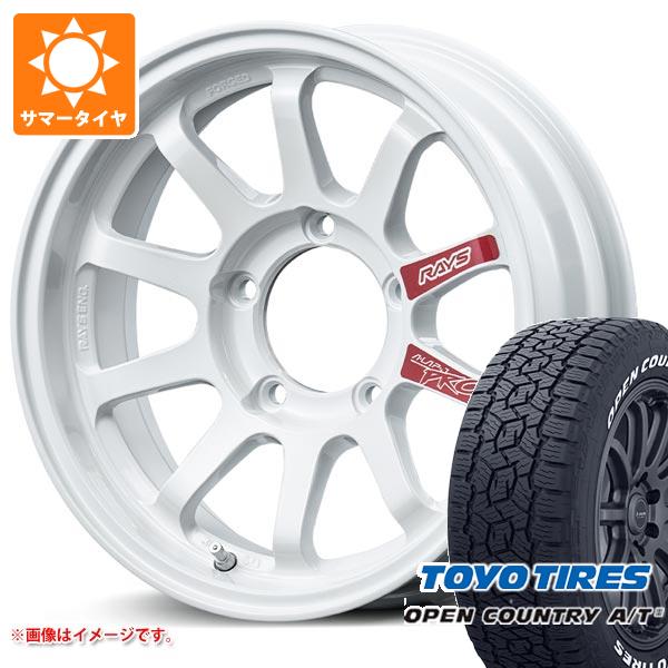 【タイヤ交換対象】5本セット ジムニーシエラ JB74W用 2026年製 サマータイヤ トーヨー オープンカントリー A/T3 215/70R16 100T ホワイトレター レイズ エーラップ J プロ 6.0-16 タイヤホイール5本セット｜タイヤマックス