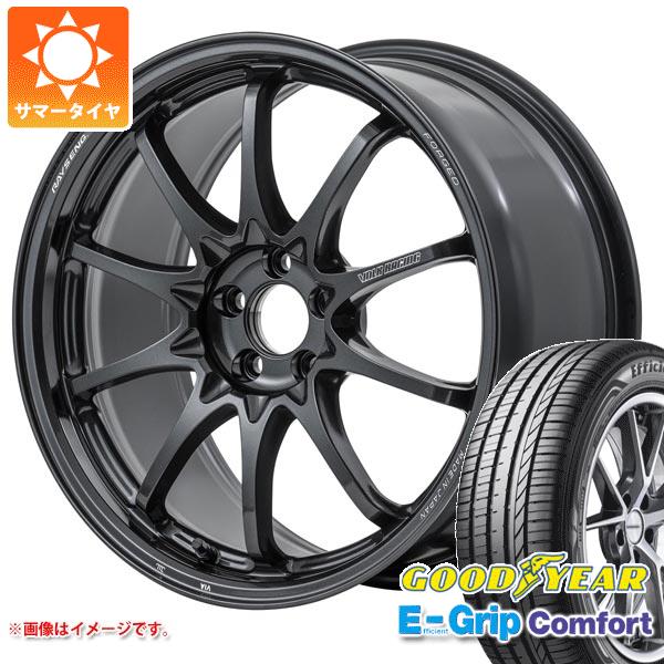 【タイヤ交換対象】サマータイヤ 215/40R18 89W XL グッドイヤー エフィシエントグリップコンフォート レイズ ボルクレーシング CE28 N-plus 7.5-18 タイヤホイール4本セット｜タイヤマックス
