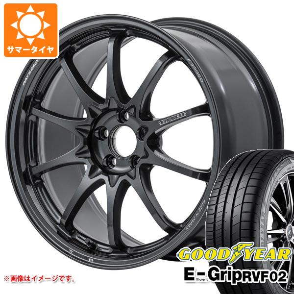 【タイヤ交換対象】サマータイヤ 215/45R18 93W XL グッドイヤー エフィシエントグリップ RVF02 レイズ ボルクレーシング CE28 N-plus 7.5-18 タイヤホイール4本セット