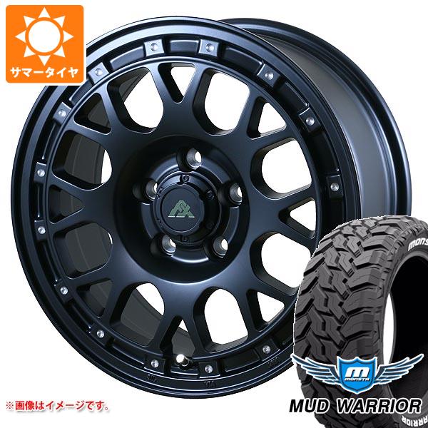【タイヤ交換対象】サマータイヤ 215/70R16 107/105Q モンスタ マッドウォーリアー ホワイトレター ドゥオール フェニーチェ クロス XC8 7.0-16 タイヤホイール4本セット