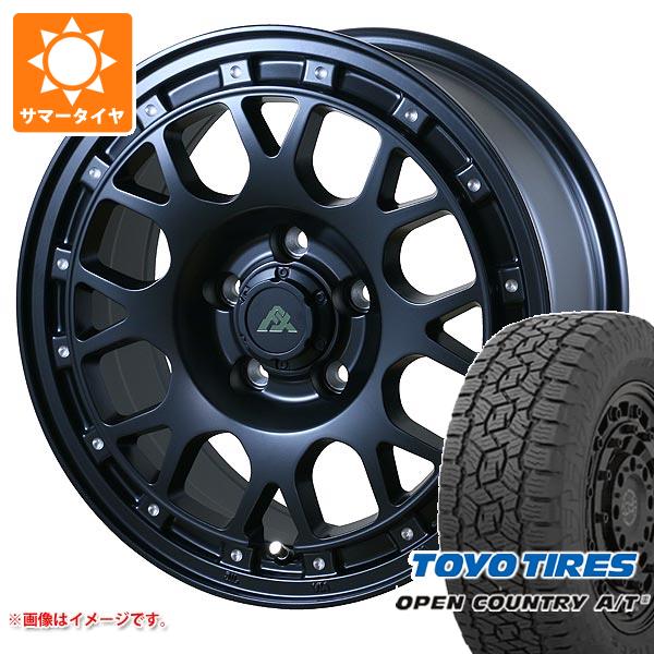 【タイヤ交換対象】サマータイヤ 215/70R16 100T トーヨー オープンカントリー A/T3 ブラックレター ドゥオール フェニーチェ クロス XC8 7.0-16 タイヤホイール4本セット｜タイヤマックス