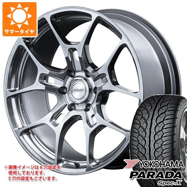 【タイヤ交換対象】アルファード 40系用 サマータイヤ ヨコハマ パラダ スペック-X PA02 255/35R22 99V REINF レイズ ボルクレーシング G025GC 9.0-22 タイヤホイール4本セット｜タイヤマックス