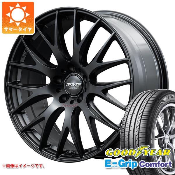 【タイヤ交換対象】サマータイヤ 235/35R19 91W XL グッドイヤー エフィシエントグリップコンフォート レイズ ホムラ 2x9 プラス スポーツエディション 8.0-19 タイヤホイール4本セット|タイヤマックス