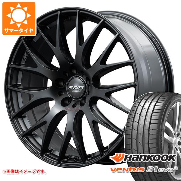 【タイヤ交換対象】2026年製 サマータイヤ 225/35R19 (88Y) XL ハンコック ベンタス S1 エボ3 K127 レイズ ホムラ 2x9 プラス スポーツエディション 8.0-19 タイヤホイール4本セット