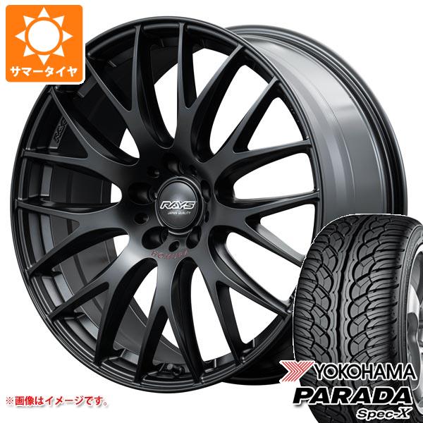 【タイヤ交換対象】サマータイヤ 255/40R20 101V REINF ヨコハマ パラダ スペック-X PA02 レイズ ホムラ 2x9 プラス スポーツエディション 8.5-20 タイヤホイール4本セット 170,000円