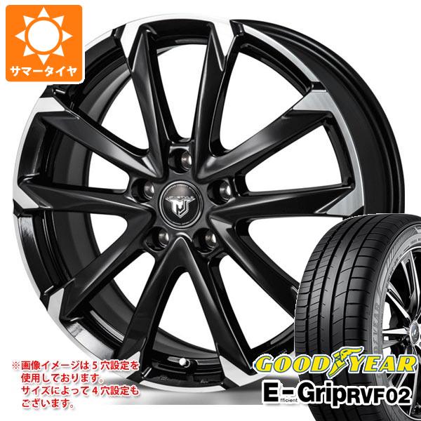 【タイヤ交換対象】サマータイヤ 155/65R13 73H グッドイヤー エフィシエントグリップ RVF02 モンツァジャパン JPスタイル MJ-V 4.0-13 タイヤホイール4本セット|タイヤマックス