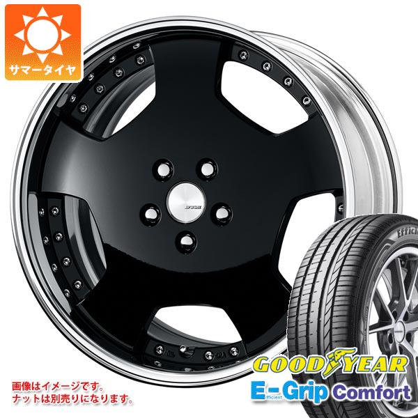 【タイヤ交換対象】サマータイヤ 225/35R19 88W XL グッドイヤー エフィシエントグリップコンフォート ワーク ランベック LDZ 8.0-19 タイヤホイール4本セット 146,350円