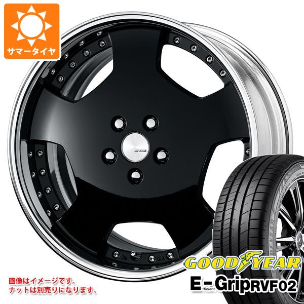 【タイヤ交換対象】サマータイヤ 215/45R18 93W XL グッドイヤー エフィシエントグリップ RVF02 ワーク ランベック LDZ 7.5-18 タイヤホイール4本セット｜タイヤマックス
