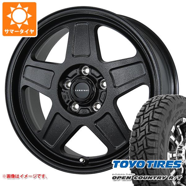 【タイヤ交換対象】サマータイヤ 235/70R16 106Q トーヨー オープンカントリー R/T ホワイトレター ランドフット GWD 7.0-16 タイヤホイール4本セット