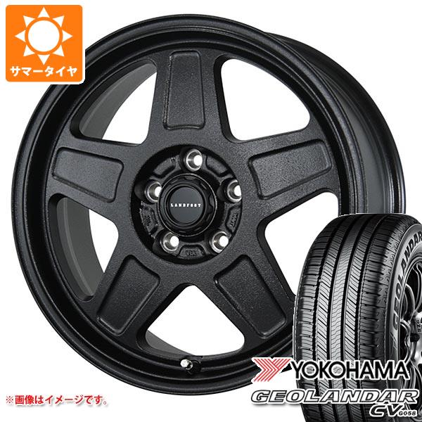【タイヤ交換対象】サマータイヤ 215/65R16 98H ヨコハマ ジオランダー CV G058 ランドフット GWD 7.0-16 タイヤホイール4本セット|タイヤマックス