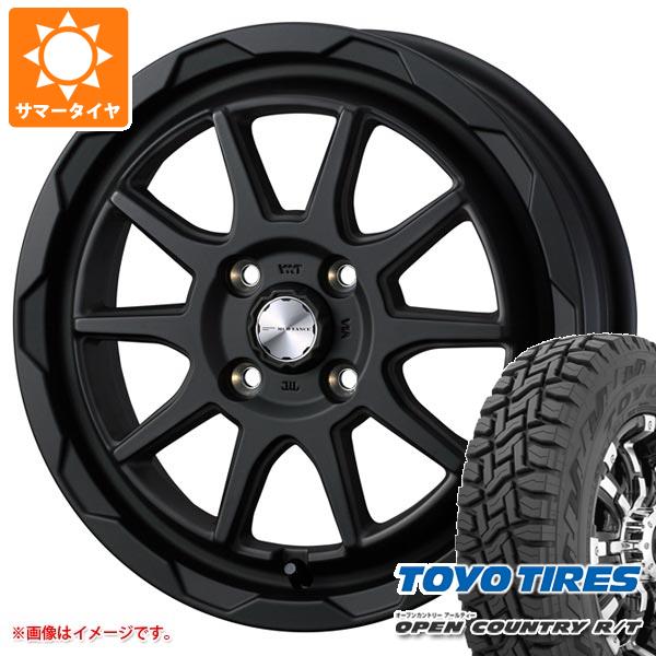 【タイヤ交換対象】エブリイワゴン DA17W用 サマータイヤ トーヨー オープンカントリー R/T 165/60R15 77Q ホワイトレター マッドヴァンス06 4.5-15 タイヤホイール4本セット｜タイヤマックス