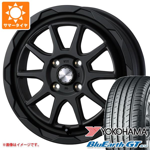 【タイヤ交換対象】タフト LA900系用 サマータイヤ ヨコハマ ブルーアースGT AE51 175/65R15 84H マッドヴァンス06 4.5-15 タイヤホイール4本セット