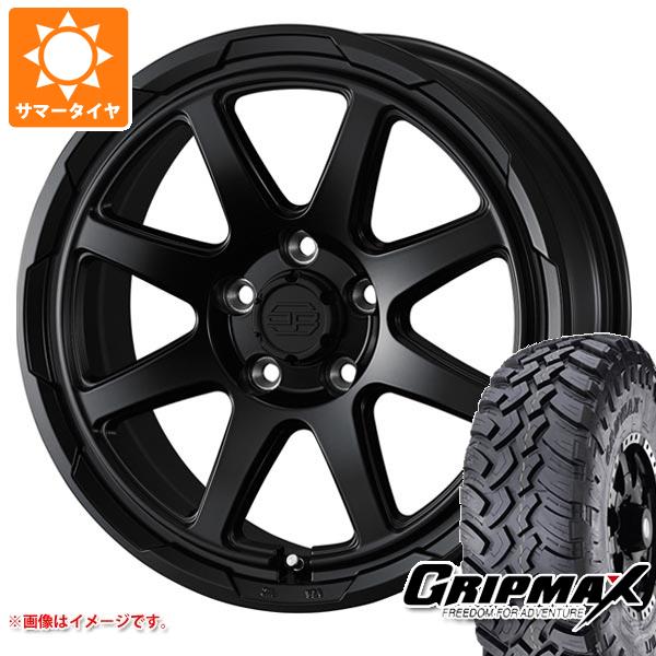 【タイヤ交換対象】タウンエース バン 400系用 サマータイヤ グリップマックス マッドレイジ M/T 185R14C 102/100Q ホワイトレター スタットベルク 5.0-14 タイヤホイール4本セット