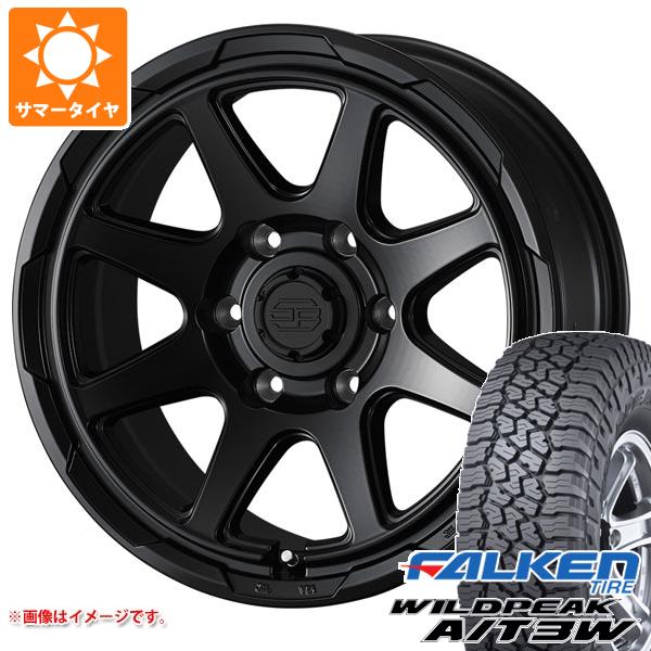 【タイヤ交換対象】ランドクルーザー プラド 150系用 サマータイヤ ファルケン ワイルドピーク A/T3W 265/65R17 116S XL スタットベルク 8.0-17 タイヤホイール4本セット｜タイヤマックス