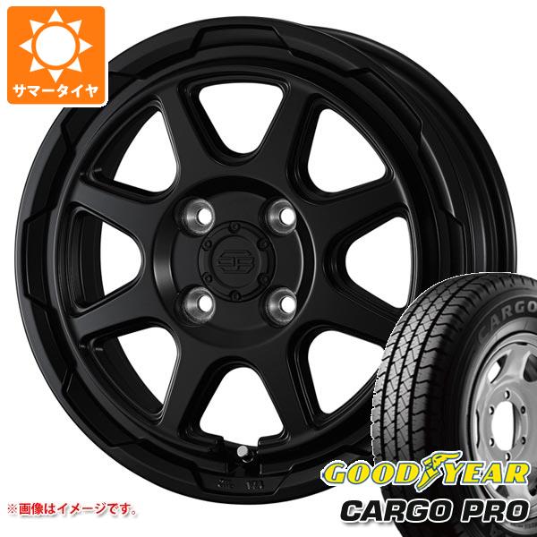 【タイヤ交換対象】サクシード プロボックス 160系用 サマータイヤ グッドイヤー カーゴ プロ 175/80R14 94/93N (175R14 6PR相当) スタットベルク 5.0-14 タイヤホイール4本セット