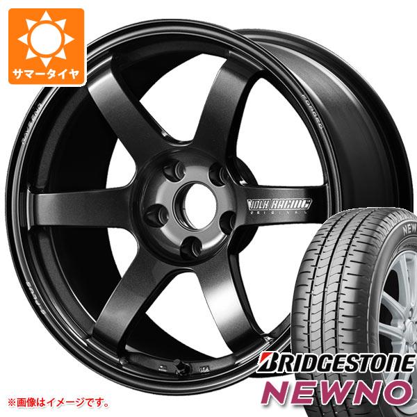 【タイヤ交換対象】サマータイヤ 215/45R17 91W XL ブリヂストン ニューノ レイズ ボルクレーシング TE37 サーガ Sプラス 7.5-17 タイヤホイール4本セット 172,900円