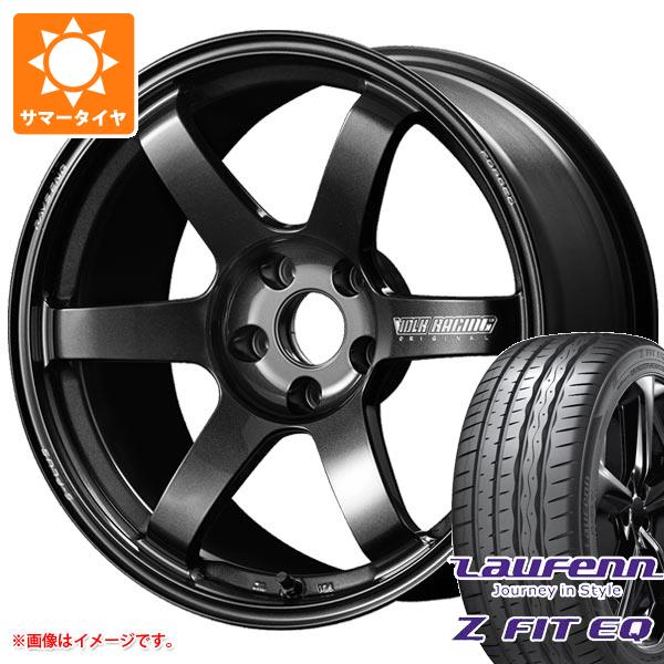 【タイヤ交換対象】サマータイヤ 235/35R19 91Y XL ラウフェン Zフィット EQ LK03 レイズ ボルクレーシング TE37 サーガ Sプラス 8.5-19 タイヤホイール4本セット