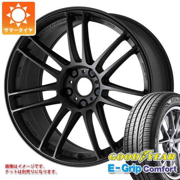 サマータイヤ 215/45R17 91W XL グッドイヤー エフィシエントグリップコンフォート ワーク エモーション ZR7 7.0-17 タイヤホイール4本セット|タイヤマックス