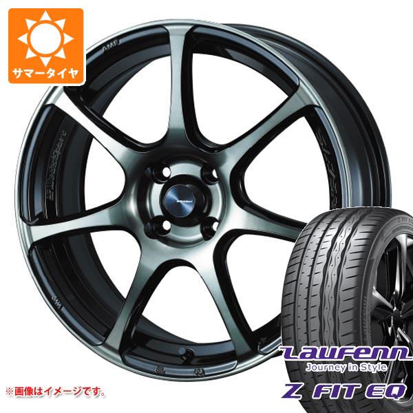 【タイヤ交換対象】サマータイヤ 245/45R18 100Y XL ラウフェン Zフィット EQ LK03 ウェッズスポーツ SA-75R 8.5-18 タイヤホイール4本セット