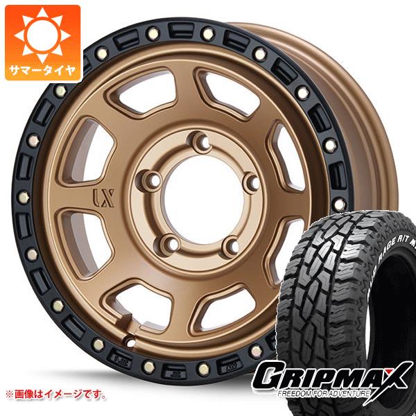 【タイヤ交換対象】5本セット スズキ ジムニーノマド JC74W用 サマータイヤ グリップマックス マッドレイジ R/T MAX LT215/70R16 100/97R ホワイトレター MLJ エクストリームJ XJ07 6.0-16 タイヤホイール5本セット