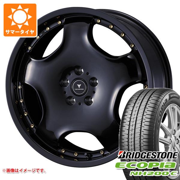【タイヤ交換対象】サマータイヤ 165/60R15 77H ブリヂストン エコピア NH200C ノヴァリス アセット D1 4.5-15 タイヤホイール4本セット